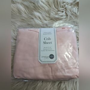 NEW TL Care 100% Cotton Knitted Jersey Crib Sheet